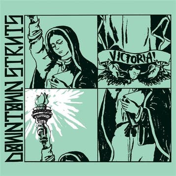 lp nieuw - the downtown struts - VICTORIA! (IRIDESCENT GR..., Verzenden, Zo goed als nieuw, Overige formaten