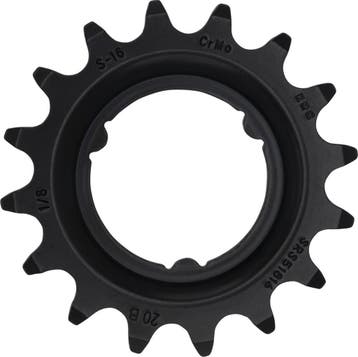 KMC Tandwiel 16T - Gehard Chromoly Staal - Zwart - Voor, Ophalen of Verzenden, Zo goed als nieuw, KMC