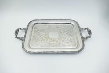 Sheridan Silver Co. - Massachusetts, U.S.A - Dienblad -