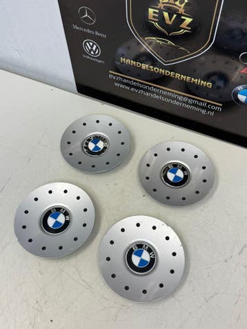 Org.BMW Styling 64 velgen wieldoppenset 16 inch 36131094877, Auto diversen, Wieldoppen, Gebruikt