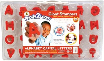 Eduplay stempelset alfabet rood - 3 van €33,99 voor €17,00, Ophalen of Verzenden, Nieuw