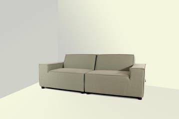 Flow. Cube 2,5 zits loungebank leaf |, Ophalen of Verzenden, Nieuw