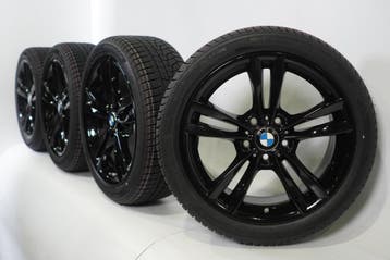 BMW 3 4 serie F30 F31 F32 F33 F36 658 18 inch velgen Hankook, 18 inch, Gebruikt, Velg(en), Winterbanden