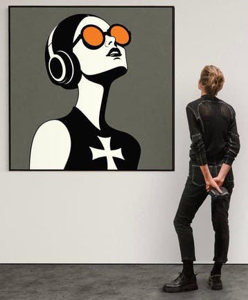 Jonathan Antony - Strike a Pose # 55. XL 1025 x 1025 mm.