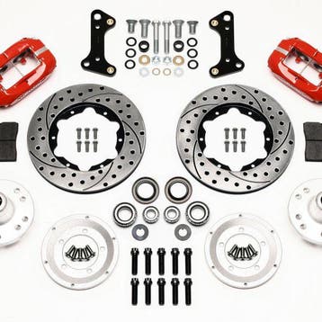 Wilwood Forged Dynalite Front Kit 11.00in Drill-Red 67-69, Ophalen of Verzenden, Nieuw