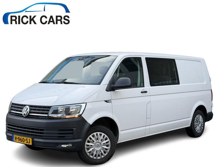 Volkswagen Transporter L2H1 | Financial Lease voor 325 p/mn, Auto's, Volkswagen, Lease, Zwart, Automaat, Overige carrosserieën