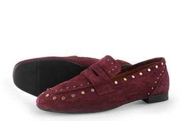 Babouche Loafers in maat 38 Rood, Verzenden, Overige typen, Zo goed als nieuw, Babouche