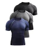 Sport T-shirt Heren – Sneldrogend Ademend Fitness Shirt, Verzenden, Nieuw