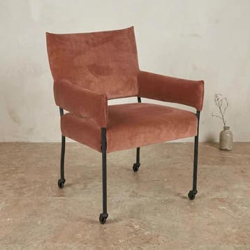 Eetkamerstoel Imke | Terracotta | Chill-Line, Ophalen of Verzenden, Nieuw