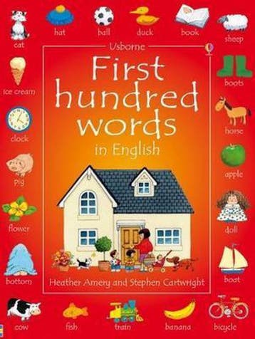 First Hundred Words in English 9781409510307 Heather Amery, Verzenden, Gelezen, Heather Amery