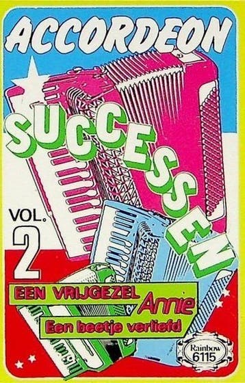 Onbekende Artiest – Accordeon Successen Vol.2 (1-Muziek-Cass, Ophalen of Verzenden, Nieuw in verpakking