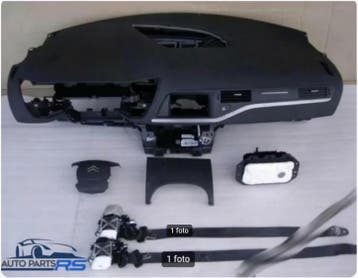 Dashboard + Airbags + Veiligheidsgordels Citroen c5, Verzenden, Nieuw, Citroën