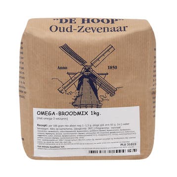 Molen de Hoop Omega Broodmix 1kg, Verzenden, Nieuw