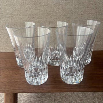 Baccarat - Drinkglas (5) - Kristal - Baccarat-tumblers