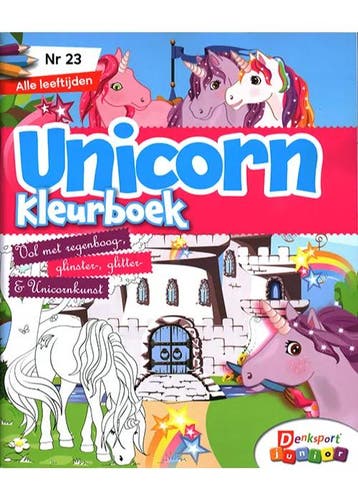 Denksport voor kids! Unicorn Kleurboek - 23 2025, Boeken, Verzenden, Nieuw, Sport en Vrije tijd
