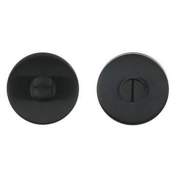 ODShop toiletsluiting Modern blind rond PVD zwart, Verzenden, Nieuw