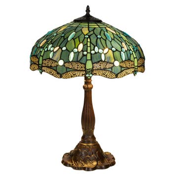 Tiffany Lampen - 100+ Direct uit voorraad leverbaar, Huis en Inrichting, Lampen | Tafellampen, Verzenden, Nieuw, Glas, Tiffany | Glas-in-lood