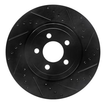 R1 09-23 Dodge Challenger Front Right Drilled & Slotted, Ophalen of Verzenden, Nieuw