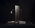 DARK atelier - Lamp - Equo 2.1 - IJzer, Travertine, Staal, Antiek en Kunst