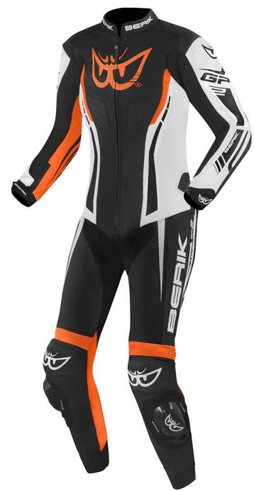 Berik Monza Dames Zwart Wit Oranje 1-Delig Motorpak, Nieuw met kaartje, Verzenden, Overall, Dames