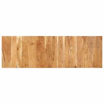 vidaXL Hoofdbord 160 cm massief acaciahout, Verzenden, Nieuw, Bruin, Hout