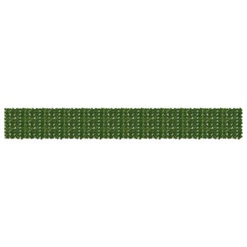vidaXL Balkonscherm met bladeren Groen 600 x 75 cm, Verzenden, Nieuw