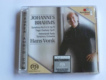 Brahms - Symphony 2 / Hans Vonk ( SACD), Ophalen of Verzenden, Zo goed als nieuw