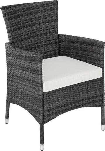 2dekans | tectake® - wicker meubelen tuinset met, Ophalen of Verzenden, Zo goed als nieuw