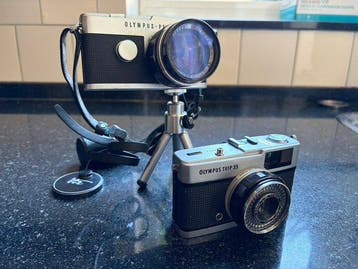 Olympus Pen FT + Zuiko 1,2/42mm / Trip(bonus) / acc., Nieuw