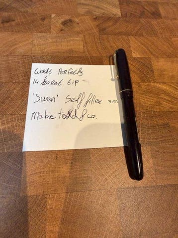 Mabie Todd & Co., Swan - Zonder minimumprijs - Vulpen, Nieuw