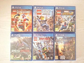 Sony - Playstation 4 (PS4) - Lotto di 6 giochi sigillati per, Nieuw