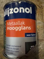 Wijzonol metaallak hoogglans - antraciet 9121 - 0,75 scha..., Ophalen of Verzenden, Nieuw, Grijs, Lak