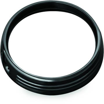 Kuryakyn 7in Headlight Trim Ring Black, Ophalen of Verzenden, Nieuw