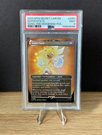 Magic Gathering - Secret Lair Sonic the Hedgehog - Super, Nieuw
