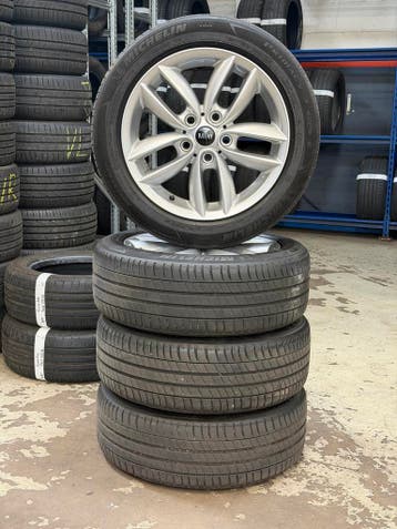 Zomerbanden- Velgen 205-55-17 Michelin 5.5mm Mini Countryman, Ophalen, Gebruikt, Banden en Velgen, 17 inch