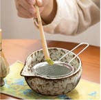Japanse Matcha Set 6-delig – Kom en Bamboe Klopper, Hobby en Vrije tijd, Theezakjes, Verzenden