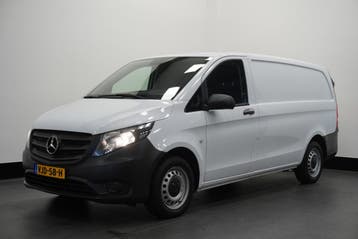 Mercedes-Benz Vito L2H1 | Financial Lease voor 258 p/mnd, Stof, Gebruikt, Overige carrosserieën, Wit