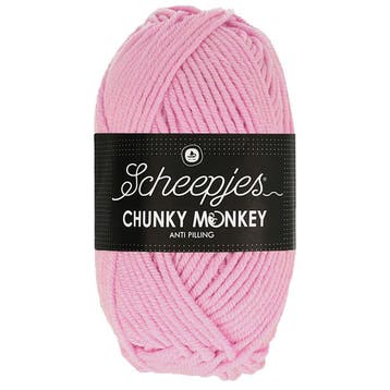 Scheepjes Chunky Monkey - 1390 orchid - Acryl Garen, Ophalen of Verzenden, Nieuw