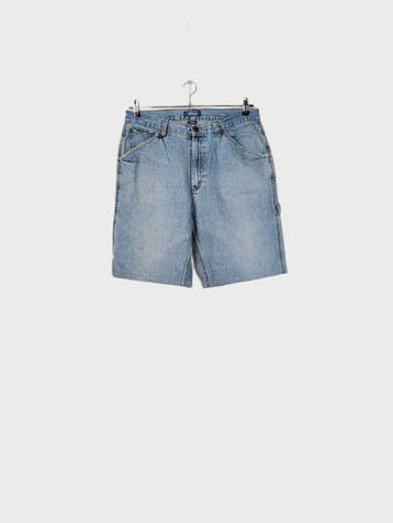 PREMIER Korte broeken Heren maat WW34 / L30 Blauw Vintage, Ophalen of Verzenden, Nieuw