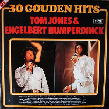 Tom Jones &amp; Engelbert Humperdinck - 30 Gouden Hits, Cd's en Dvd's, Ophalen of Verzenden, Gebruikt