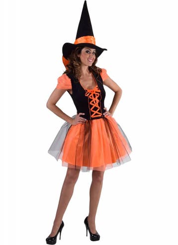Jurk oranje heks, Kleding | Dames, Ophalen of Verzenden, Nieuw