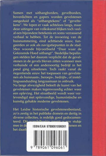 Geveltekens Leiden / Miniaturen reeks / 21 9789061096061, Verzenden, Gelezen, P. van der Vlist