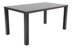 VDG Alma tuintafel 160 x 90 – Antraciet, Verzenden, Nieuw, Rond, Overige materialen