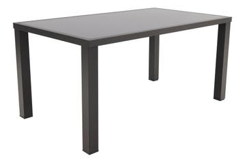 VDG Alma tuintafel 160 x 90 – Antraciet, Tuin en Terras, Tuintafels, Verzenden, Nieuw, Rond, Overige materialen