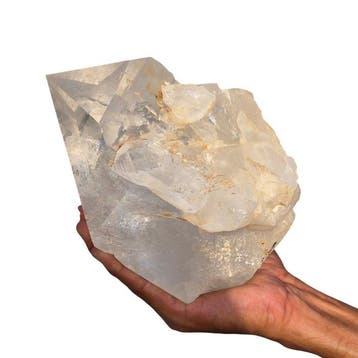 KAMR GEM Natuurlijke heldere kwartscluster 205 mm Kristal