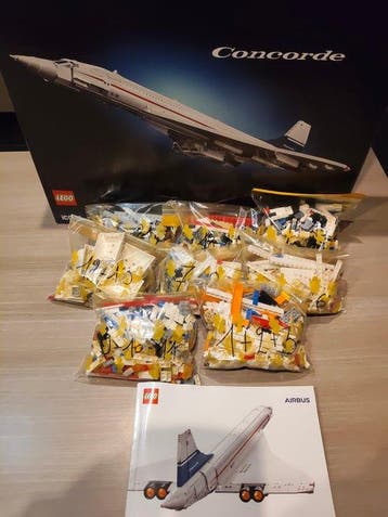 Lego Set - 10318 - Icons - Concorde, Nieuw