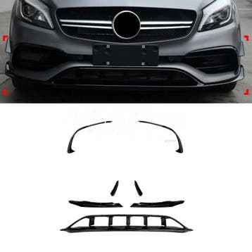 Front Aero Kit Voor Mercedes A Class W176 Facelift AMG Line, Ophalen of Verzenden, Nieuw