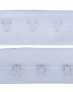 Haak En Ogen Band Samen - Wit, Nieuw