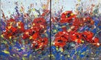 Janusz Kik (1956) - Prairie De Coquelicots
