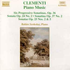 cd - Clementi - Piano Music (Six Progressive Sonatinas, O..., Verzenden, Zo goed als nieuw